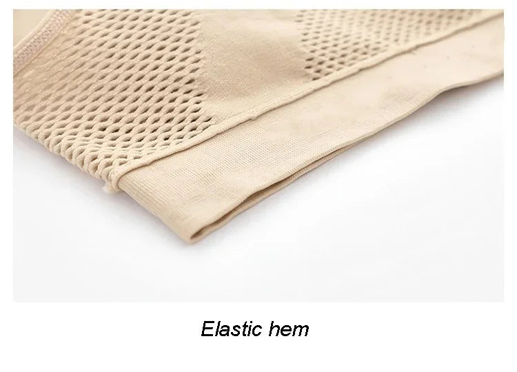 Brassière Sport Femme Respirante avec Maintien Renforcé