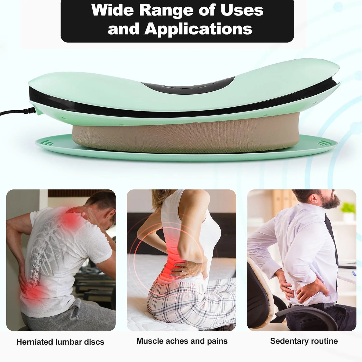 Appareil Électrique de Traction Lombaire Chauffant