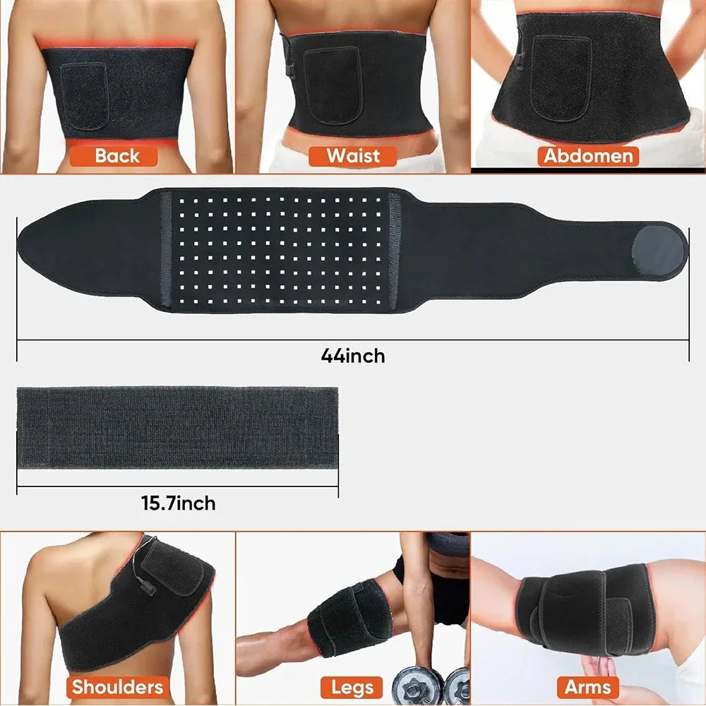 Ceinture de Thérapie par Lumière Rouge et Infrarouge ™