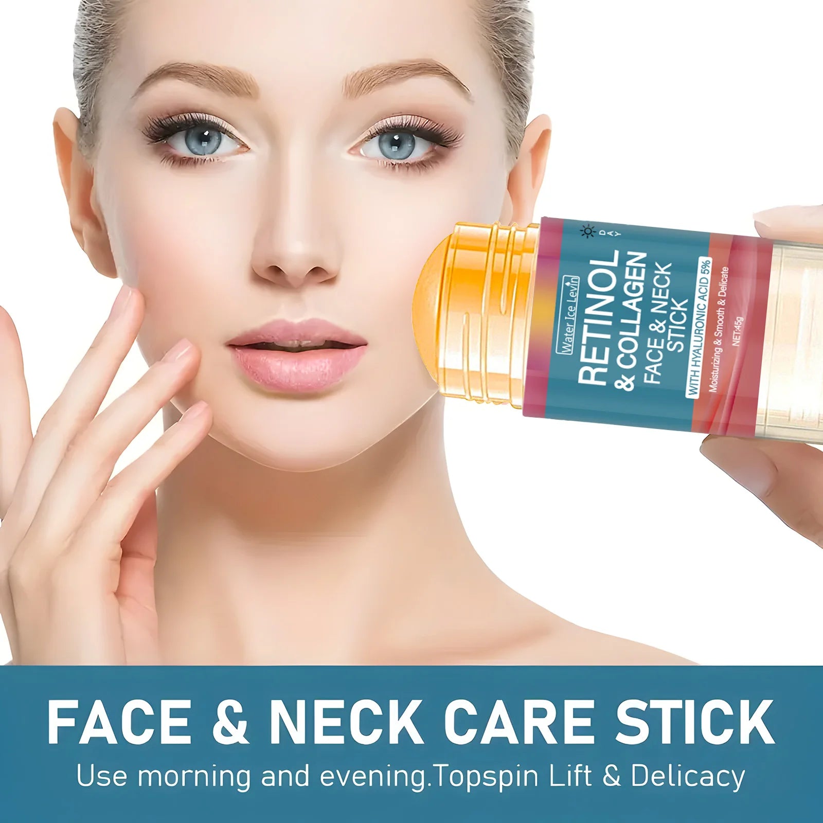 **Stick Crème Rétinol & Collagène – Anti-Rides & Éclat**