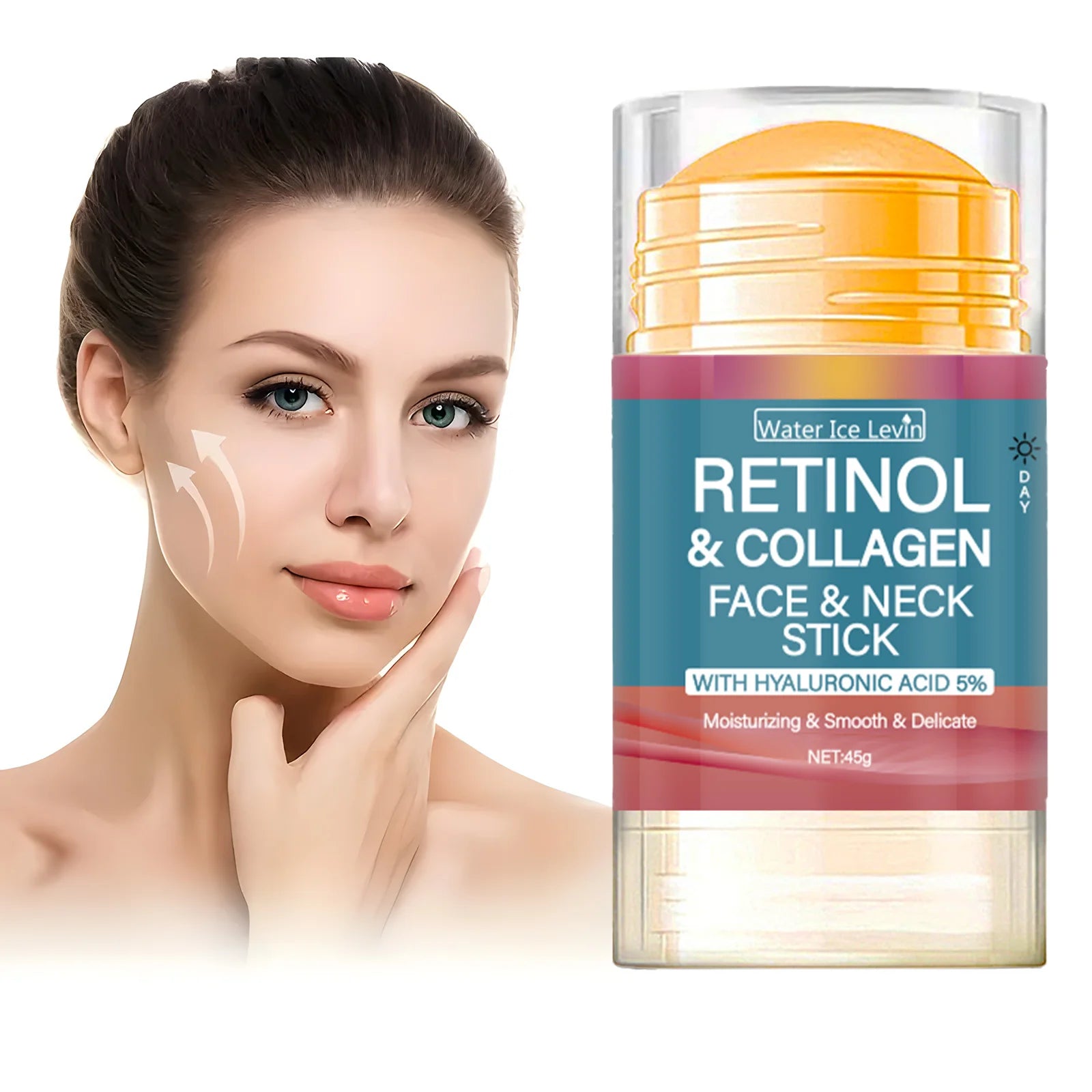 **Stick Crème Rétinol & Collagène – Anti-Rides & Éclat**